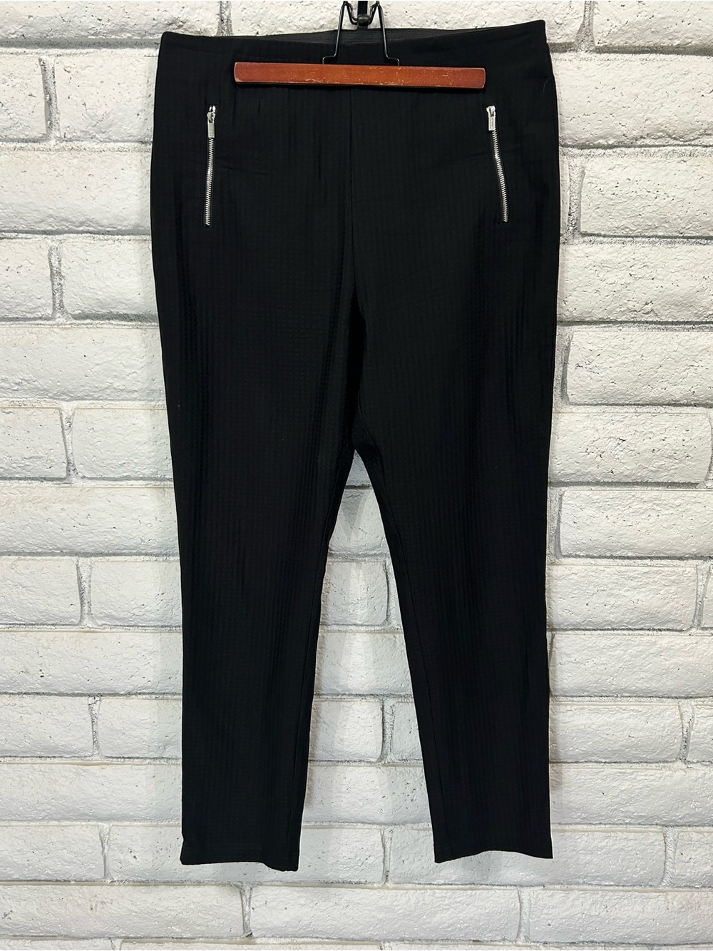 Calvin Klein Women's Black Slim Ankle Dress Pants Size 14 Career Office